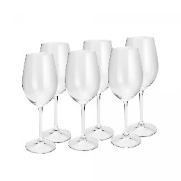 TACA CRISTAL BOHEMIA VINHO TINTO 350ML C/6UN 94535