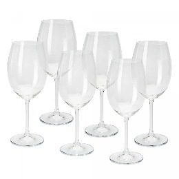 TACAS CRISTAL BOHEMIA 450 ML C/6UN 92880