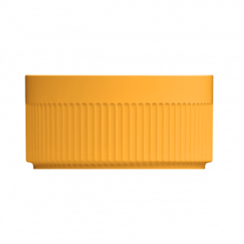 Ramequim Grande Amarelo Porcelana 1200ml/ 20 × 21 × 8 cm