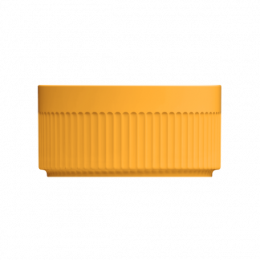 Ramequim Porcelana Médio Amarelo 18 × 18.5 × 6 cm/ 850ml