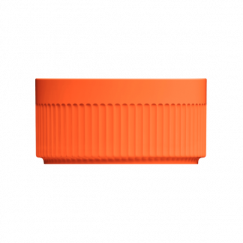 Ramequim Porcelana Médio Laranja 18 × 18.5 × 6 cm /850ml