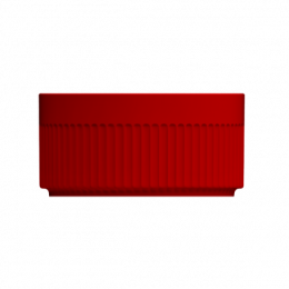 Ramequim Porcelana Médio Vermelho 18 × 18.5 × 6 cm /850ml