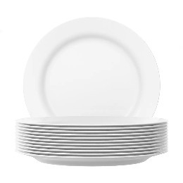 PRATO MENU MESA 26,5CM 5543 C/12 OPALINE