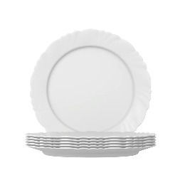 PRATO PETALA MESA RASO C/24 5744 OPALINE