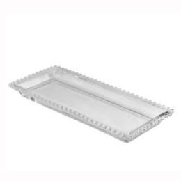 BANDEJA/TRAVESSA VIDRO BOLINHA WOLFF 30X13X3CM 27891