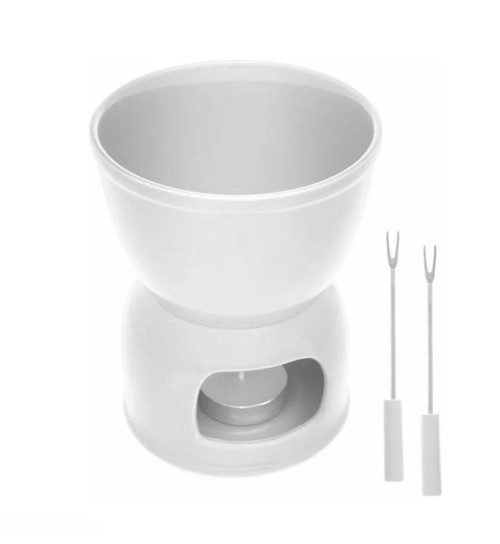 APARELHO DE FONDUE 4 PECAS PARA DUAS PESSOAS WOLFF