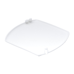 PRATO DE PORCELANA P/PAO BIRDS WOLFF 22,5X18CM 17235