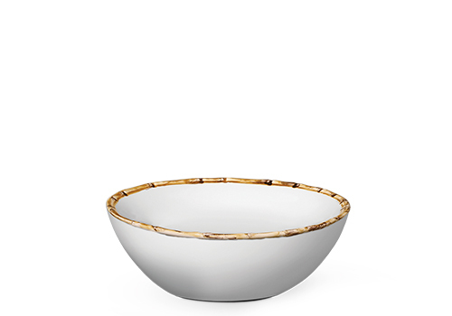 Tigela Grande Cerâmica Bambu 27,5