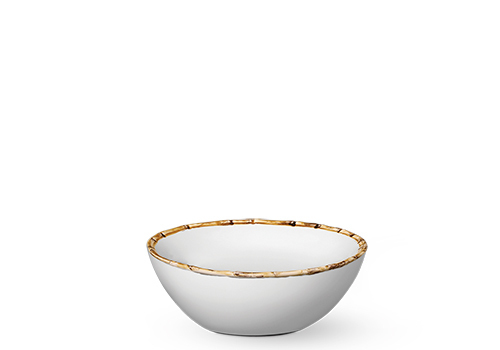 Tigela Cerâmica M Bambu 22*8cm/1.500 ml