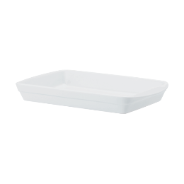 Bandeja/Assadeira/Travessa em porcelana 31,5 x 18,0 cm h = 4,5 cm 1.300 ml