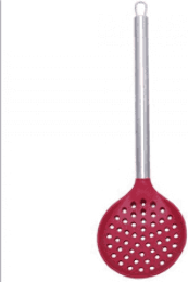 Escumadeira Silicone c/ Inox Elite 12069